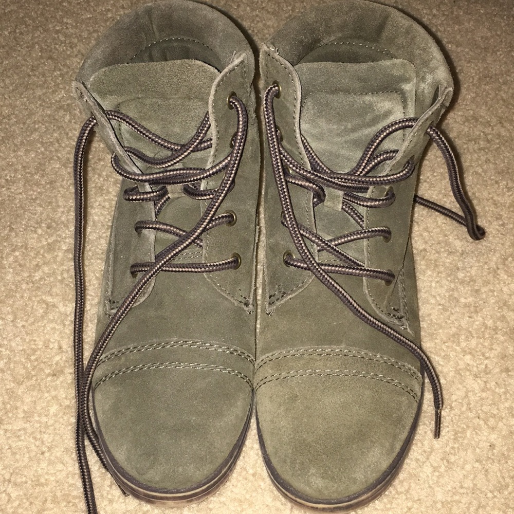 Army Green Combat Boots